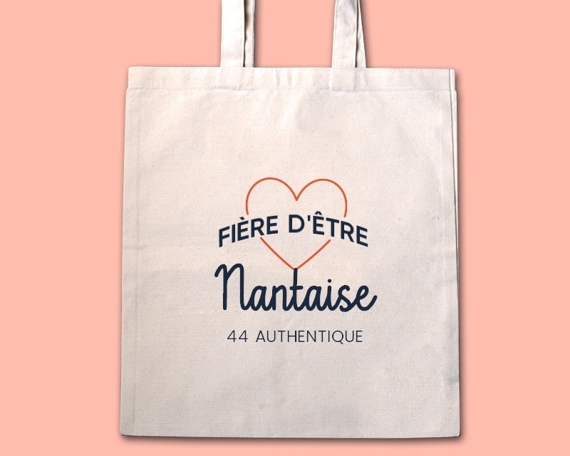 Tote bag personnalisable - Fière d'être Nantaise