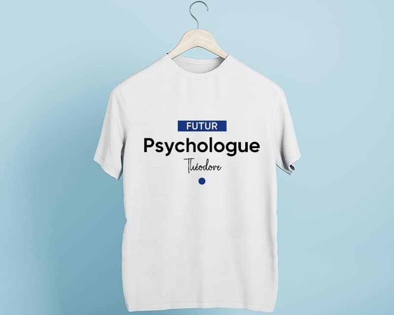 Tee shirt personnalisé homme - Futur psychologue