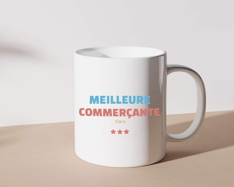 Mug personnalisé - Meilleure Commerçante