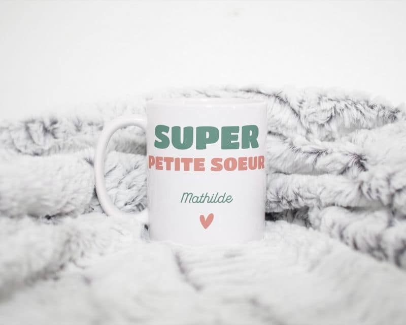 Mug personnalisé - Super Petite Sœur