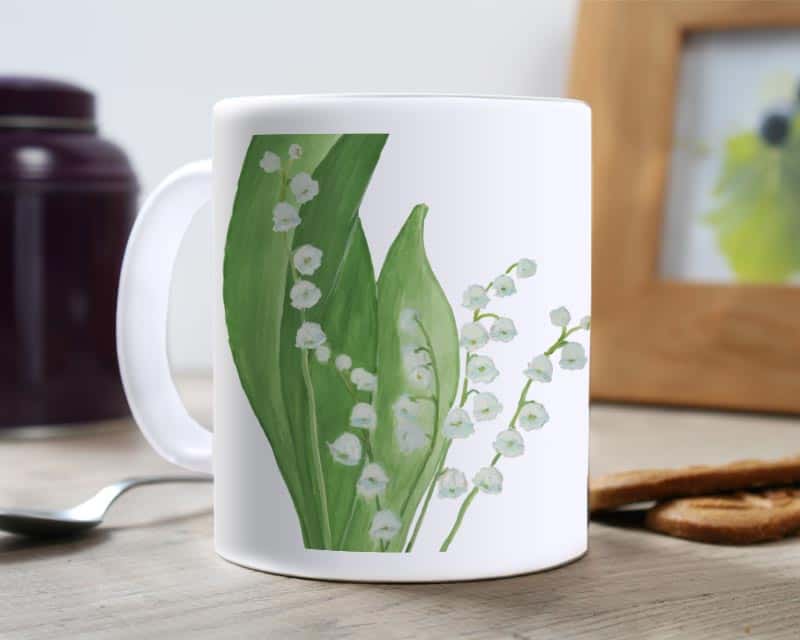 Mug personnalisé - Muguet