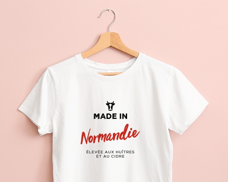 Tee shirt personnalisé femme - Made In Normandie