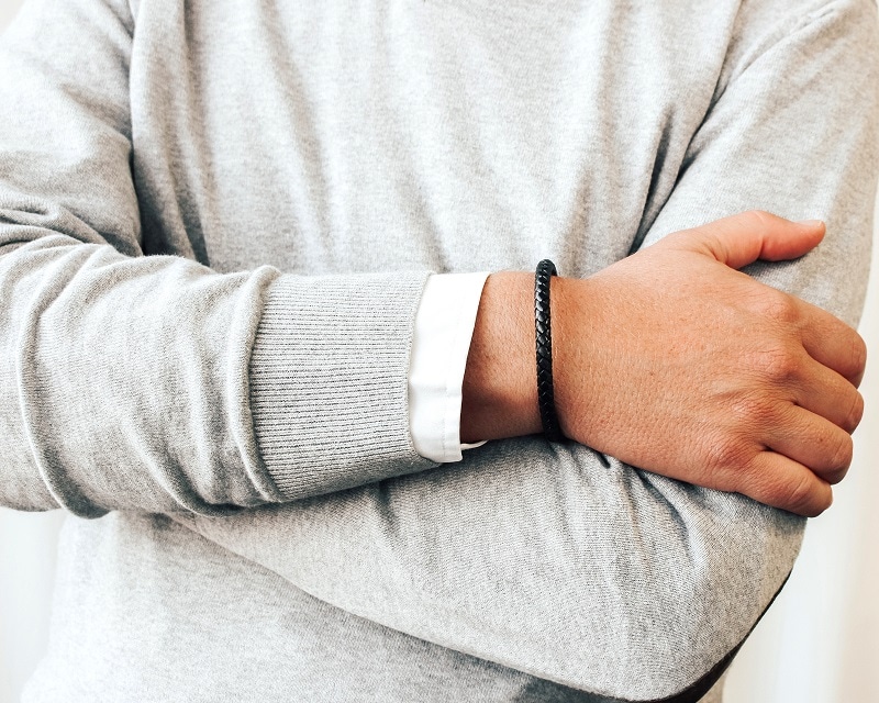 Le Bracelet pour Homme en Cuir