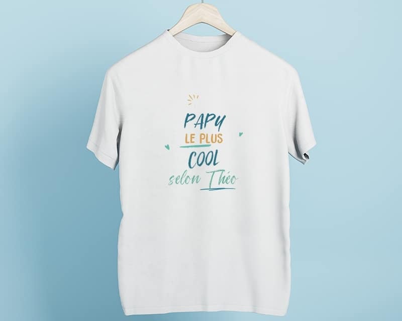 T-Shirt homme personnalisé : Papy le plus...