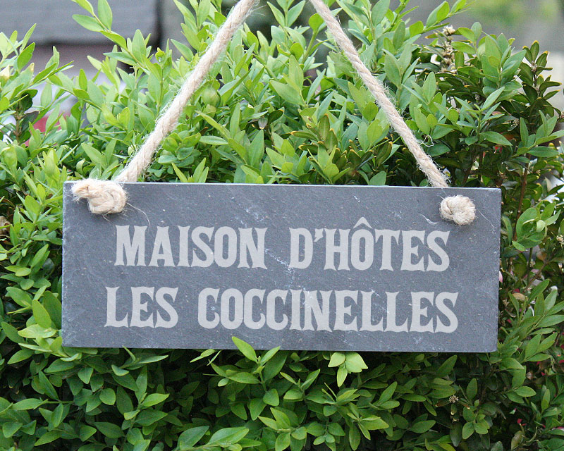 Plaque de porte personnalisée - Message