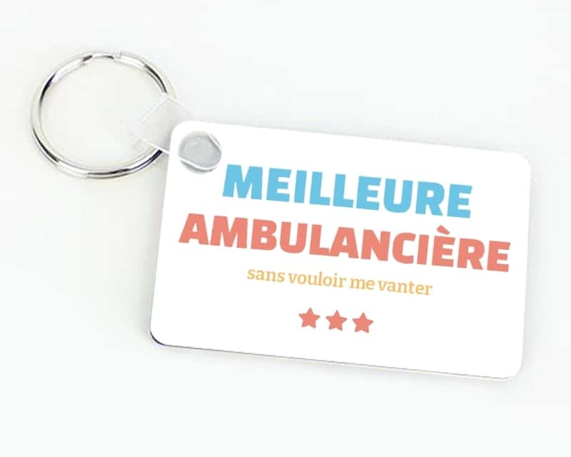 Porte-clés personnalisable - Meilleure Ambulancière