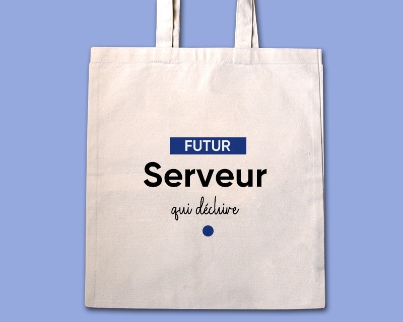 Tote bag personnalisable - Futur serveur