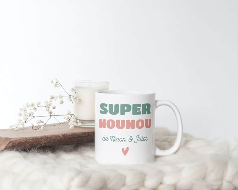 Mug personnalisé - Super Nounou