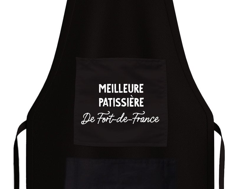 Tablier de cuisine personnalisé Fort-de-France