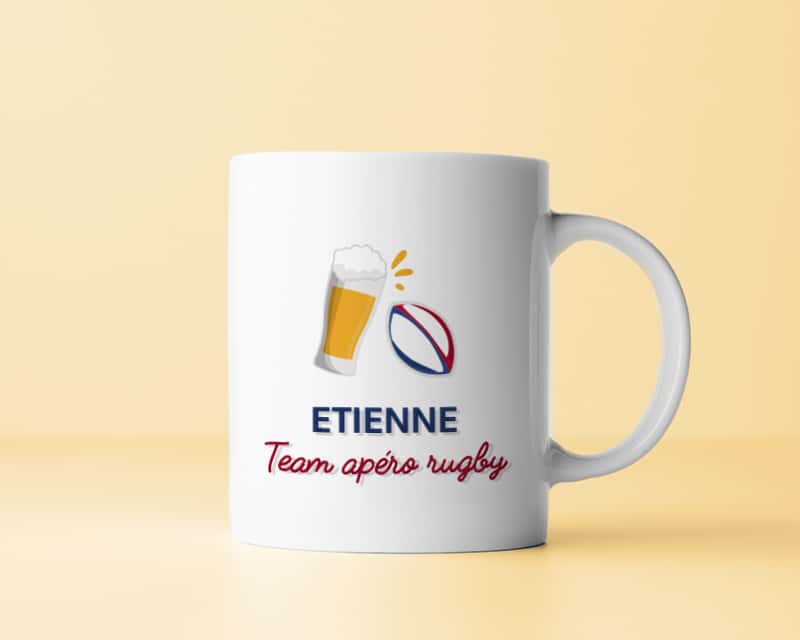 Mug personnalisé - Apéro rugby