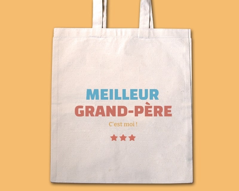 Tote bag personnalisable - Meilleur Papy