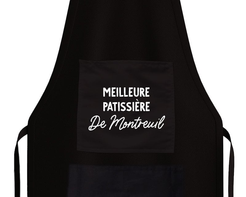 Tablier de cuisine personnalisé Montreuil