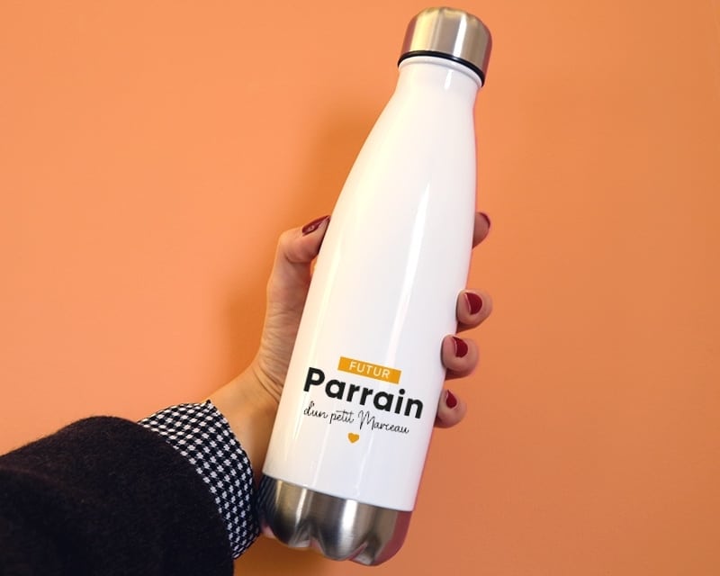 Gourde personnalisable - Futur parrain