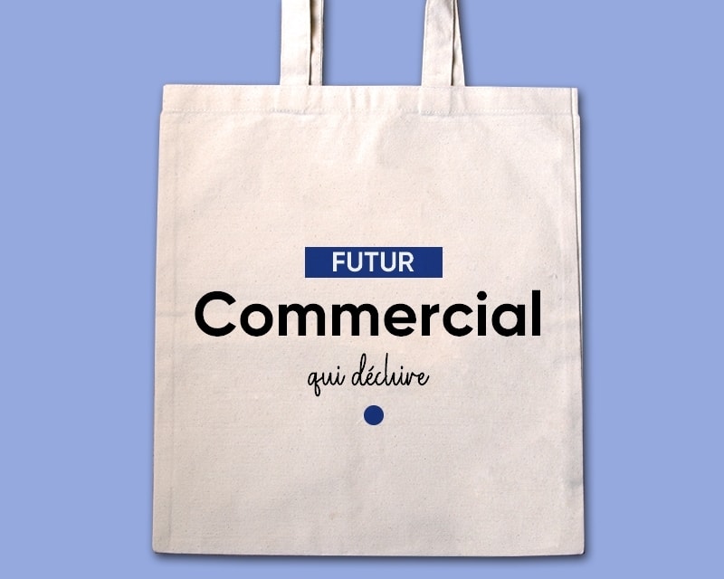 Tote bag personnalisable - Futur commercial