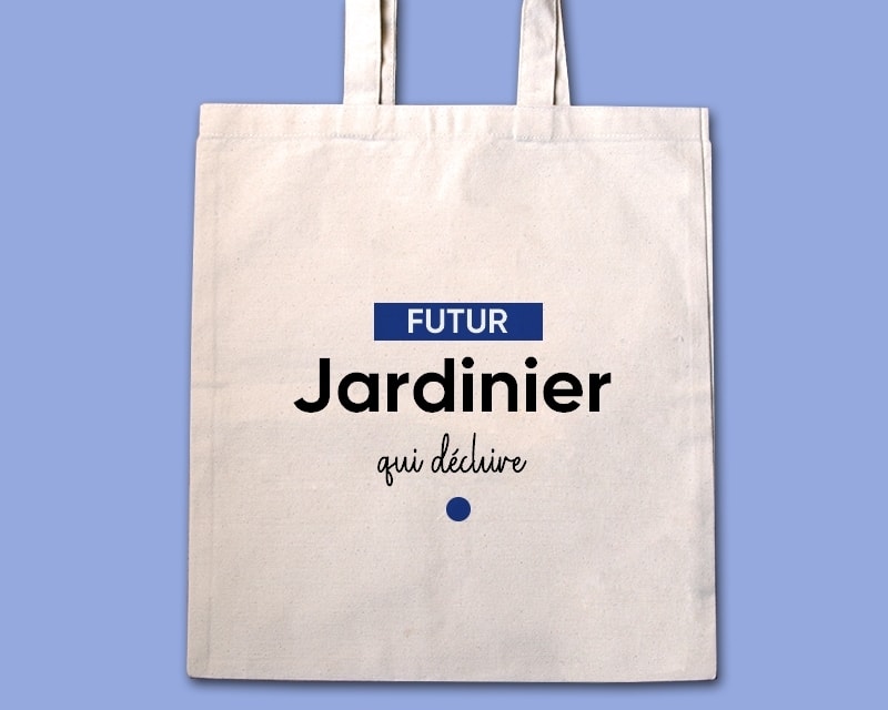 Tote bag personnalisable - Futur jardinier