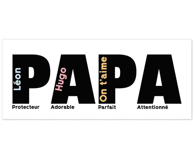 Mug personnalisé - Papa