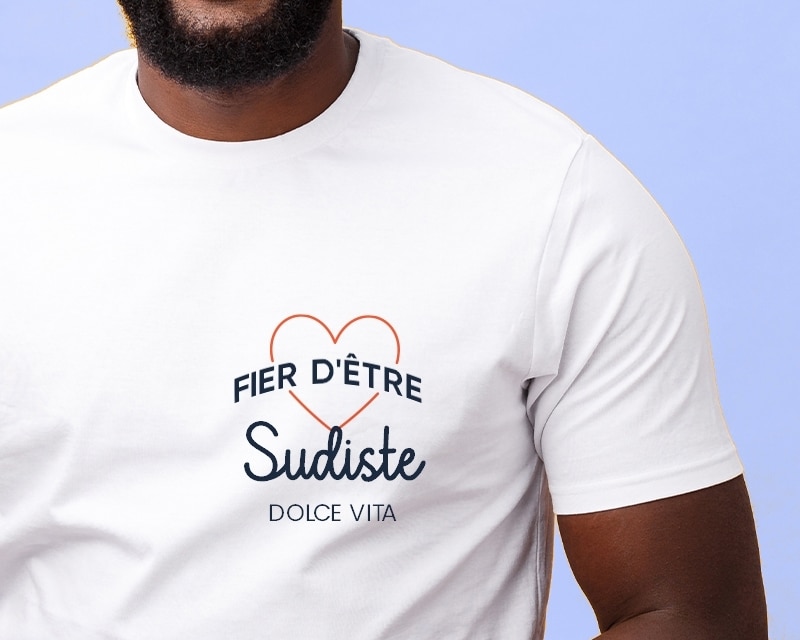 Tee shirt personnalisé homme - Fier d'être Sudiste