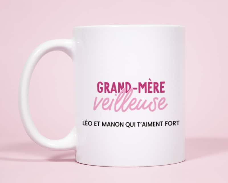 Tasse Personnalisée Mamie Grand Mère Veilleuse 