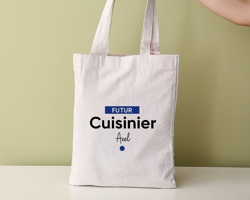 Tote bag personnalisable - Futur cuisinier