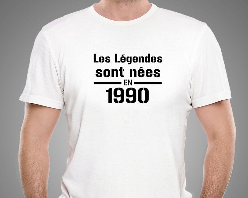 Tee shirt personnalisé homme - Légendes