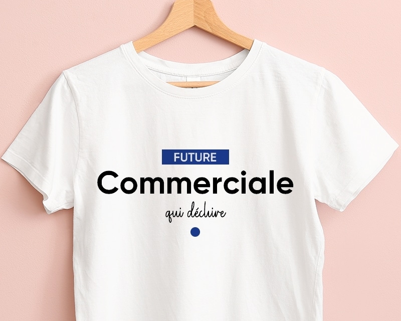 Tee shirt personnalisé femme - Future commerciale