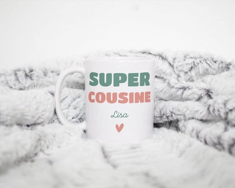 Mug personnalisé - Super Cousine