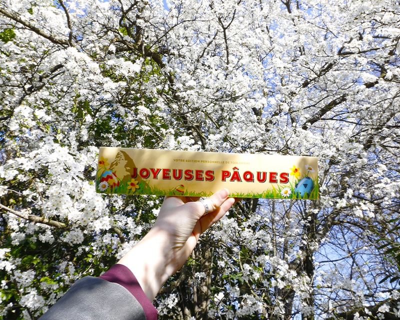 Toblerone géant - Joyeuses Pâques