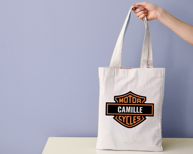 Tote bag personnalisé - Biker