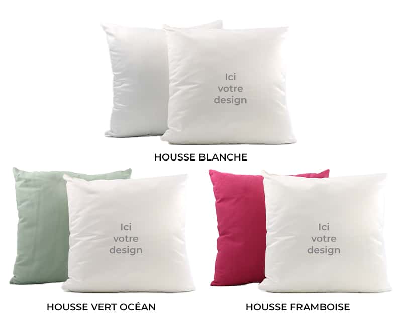 Coussin personnalisé photo et texte