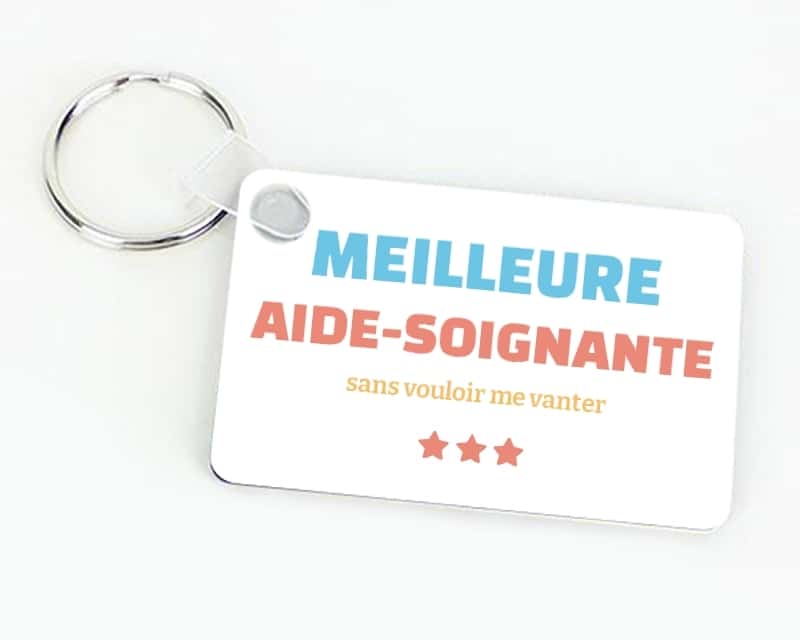 Porte-clef à personnaliser - Meilleure Aide-soignante