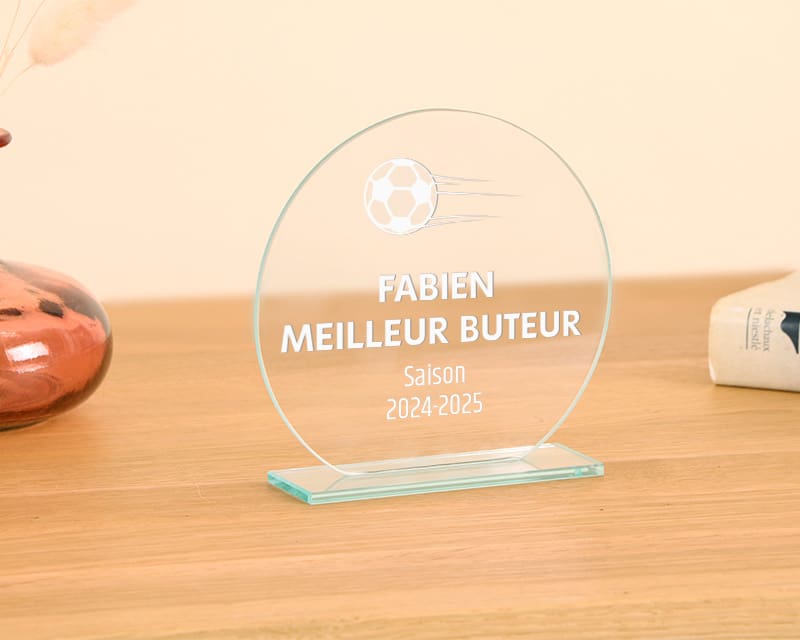 Trophée personnalisé - Meilleur buteur