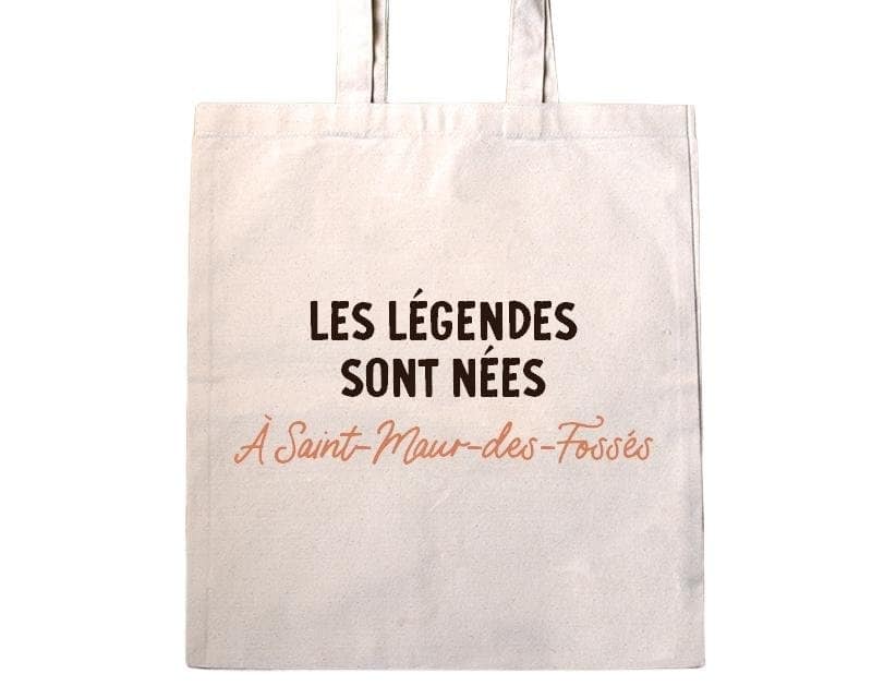 Tote bag personnalisé Saint-Maur-des-Fossés