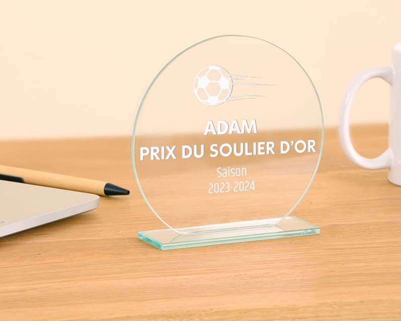 Trophée personnalisé - Meilleur buteur