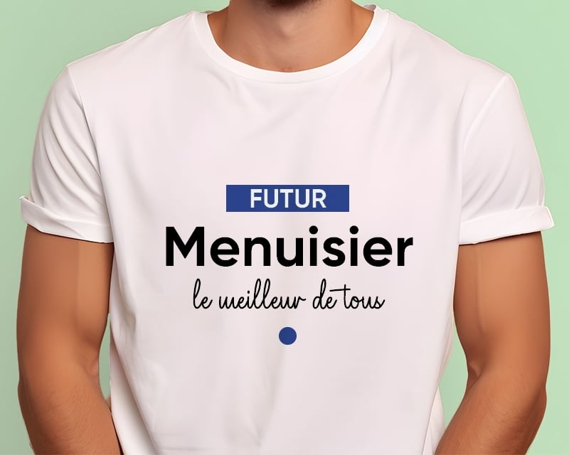 Tee shirt personnalisé homme - Futur menuisier