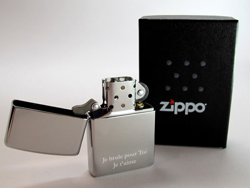 Briquet Zippo® Gravé