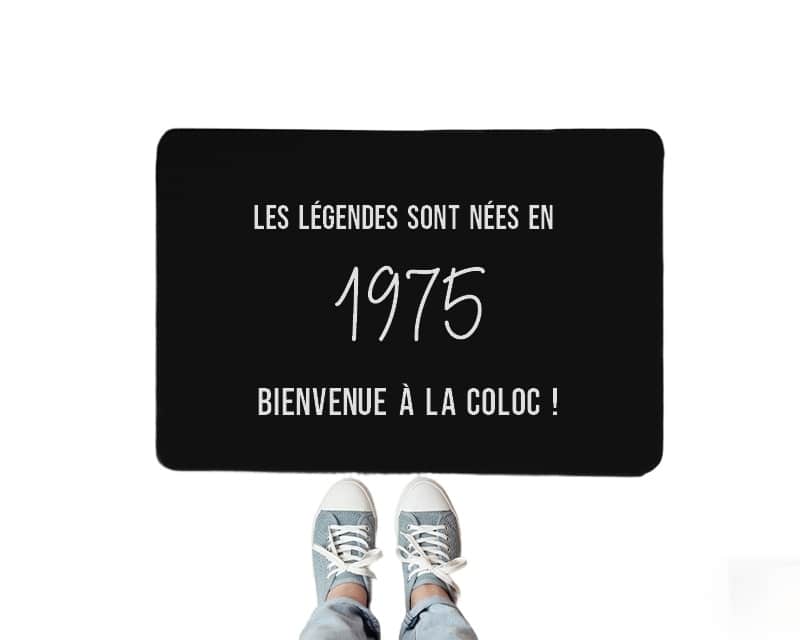 paillasson message homme né en 1975