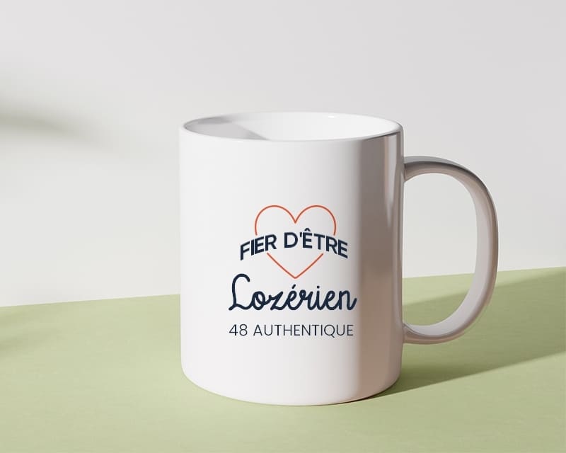 Mug personnalisé - Fier d'être Lozérien