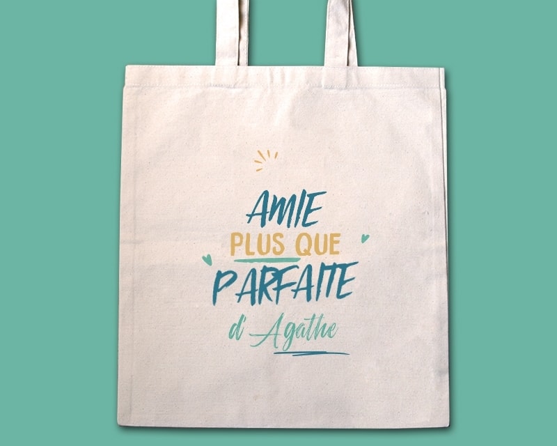 Tote bag personnalisé - Amie la plus...