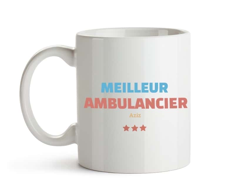 Mug personnalisé - Meilleur Ambulancier