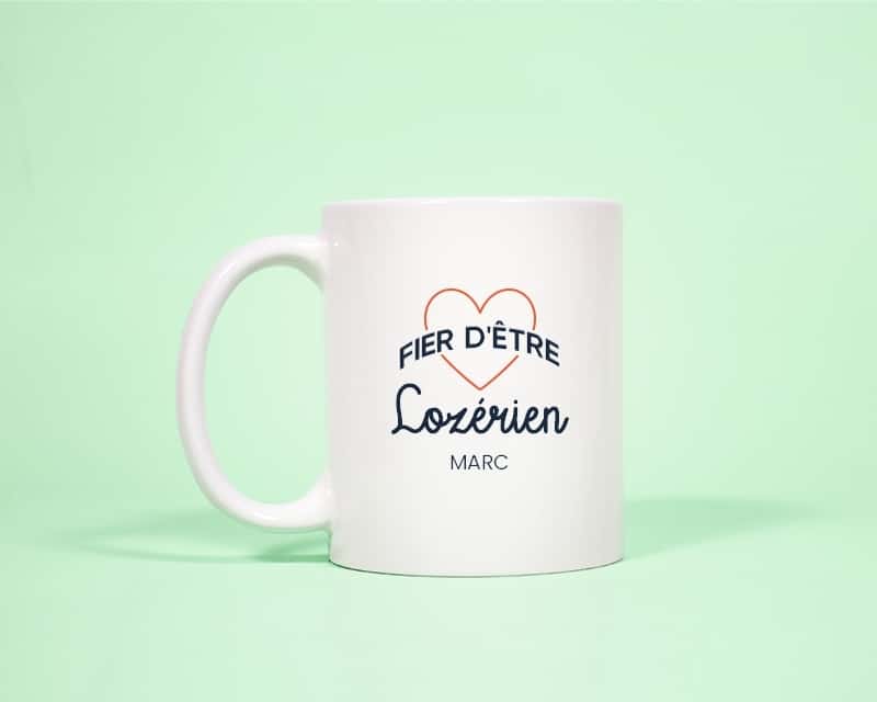 Mug personnalisé - Fier d'être Lozérien