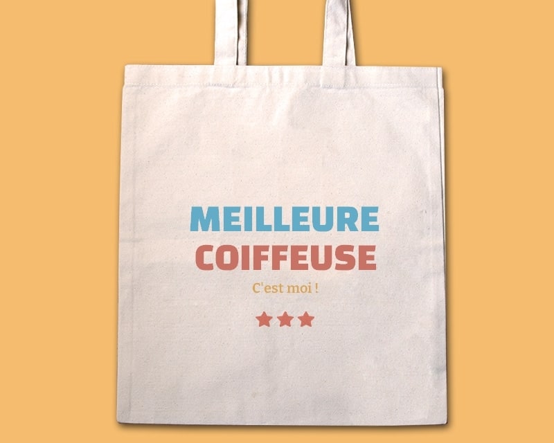 Tote bag personnalisable - Meilleure Coiffeuse