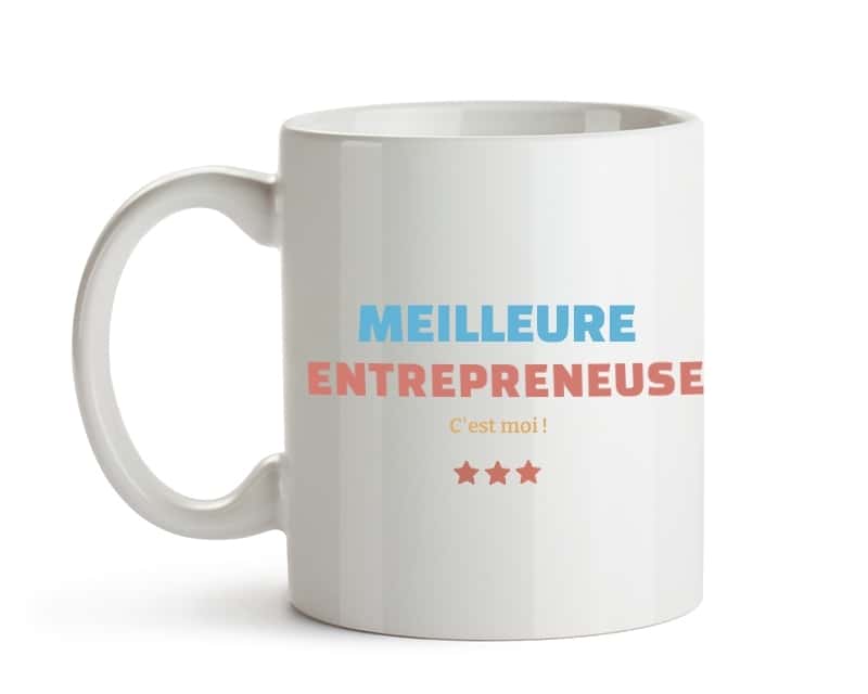 Mug personnalisé - Meilleure Entrepreneuse