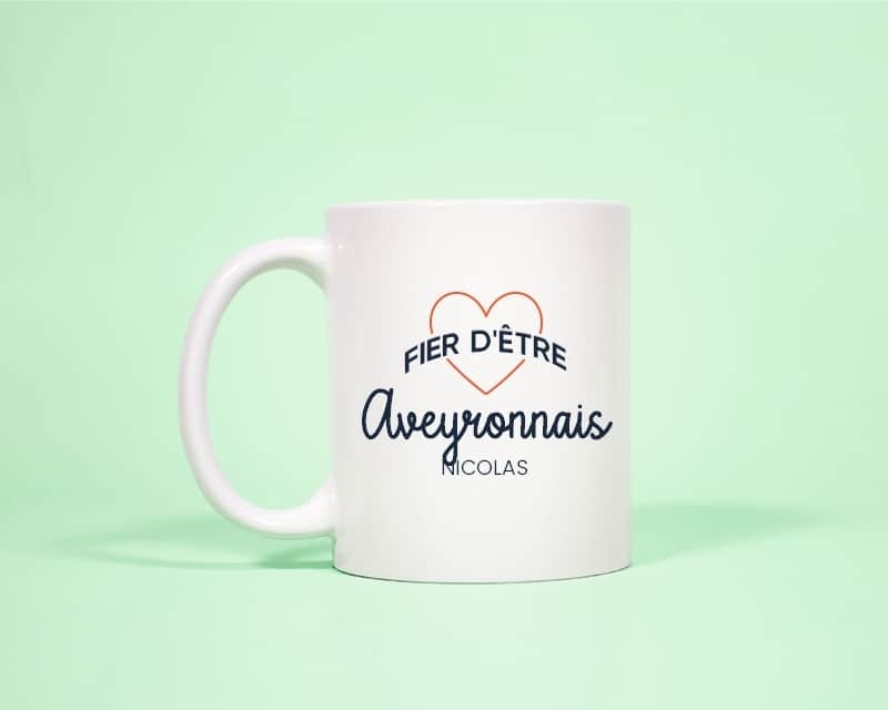 Mug personnalisé - Fier d'être Aveyronnais