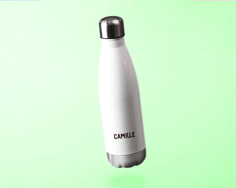 Gourde isotherme personnalisée pour une Céline