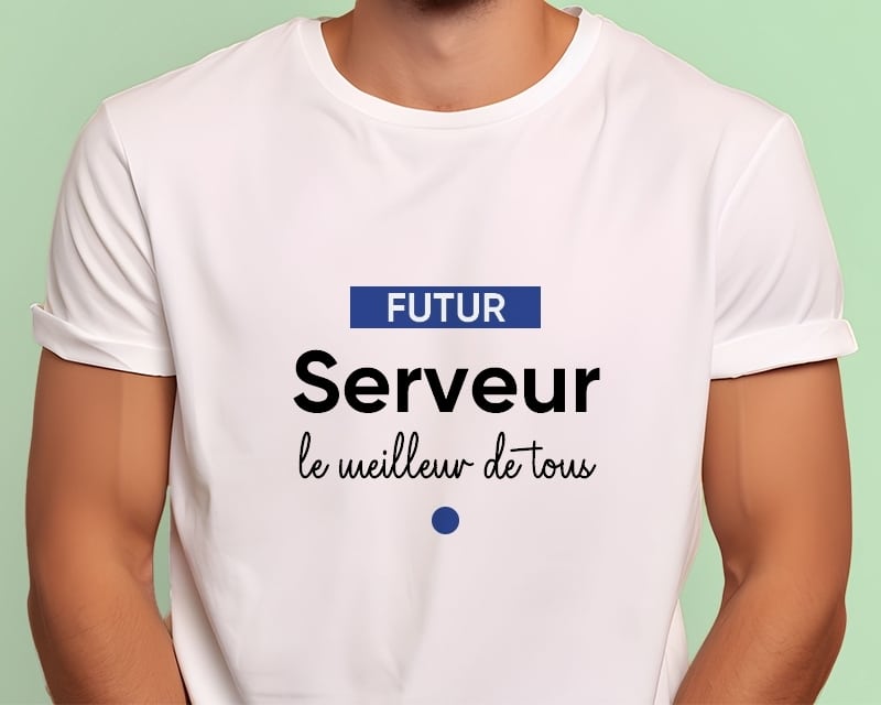 Tee shirt personnalisé homme - Futur serveur