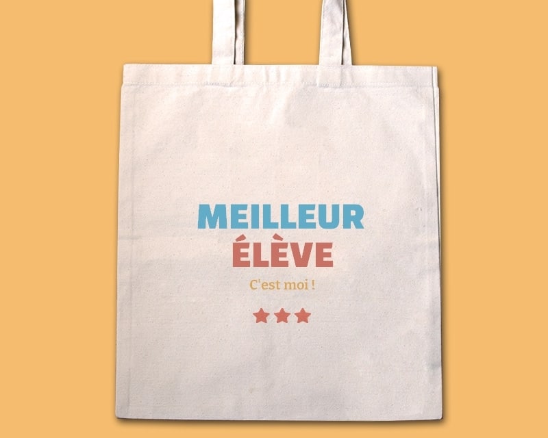 Tote bag personnalisable - Meilleur Élève