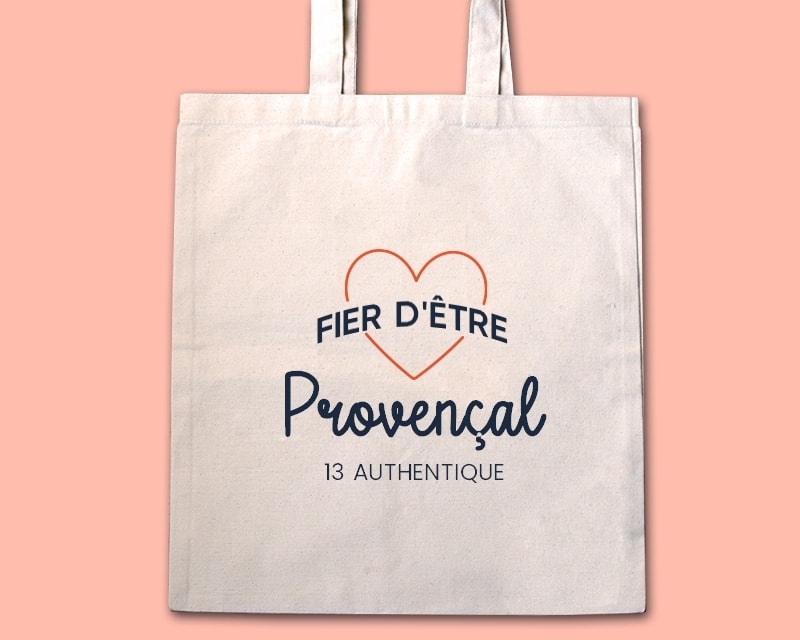 Tote bag personnalisable - Fier d'être Provençal