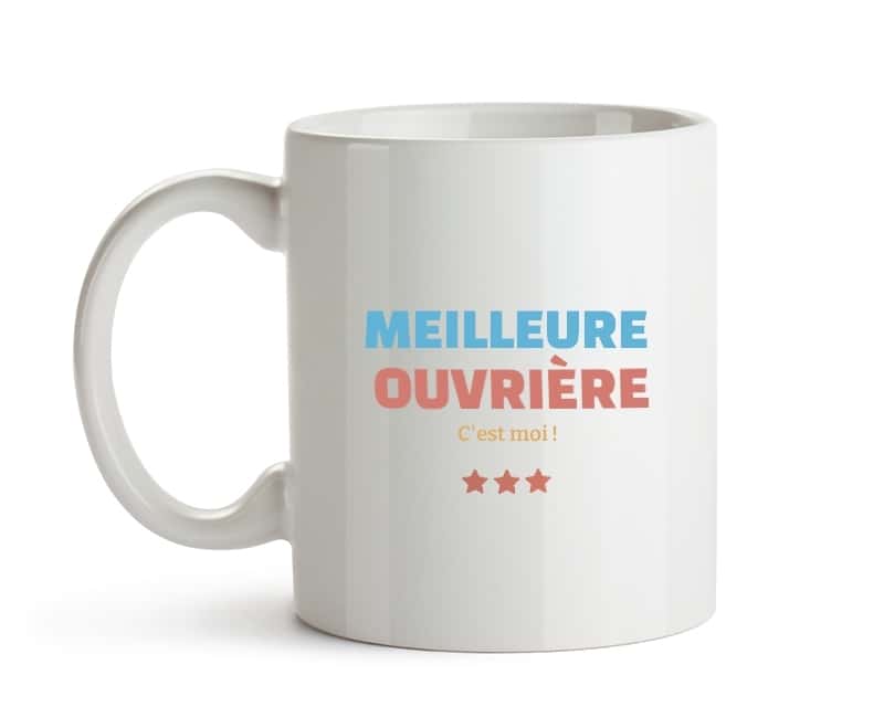 Mug personnalisé - Meilleure Ouvrière