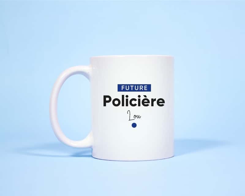 Mug personnalisé - Future policière