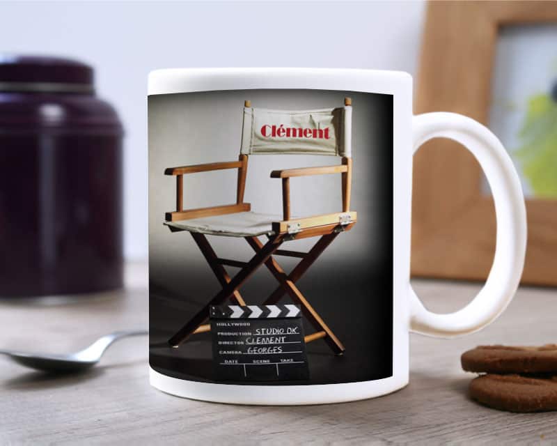 Mug personnalisé prénom - Fauteuil de Star